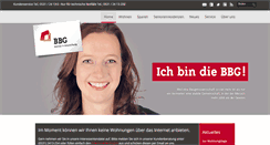 Desktop Screenshot of baugenossenschaft.de