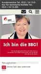 Mobile Screenshot of baugenossenschaft.de